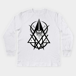 New Age Metal Majesty Kids Long Sleeve T-Shirt